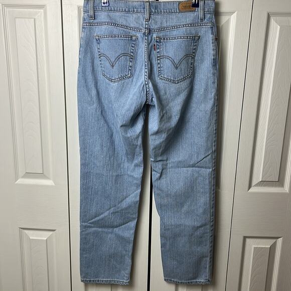 Levi’s 550 Relaxed Tapered Jeans Light Blue 8 Medium - Picture 7 of 10